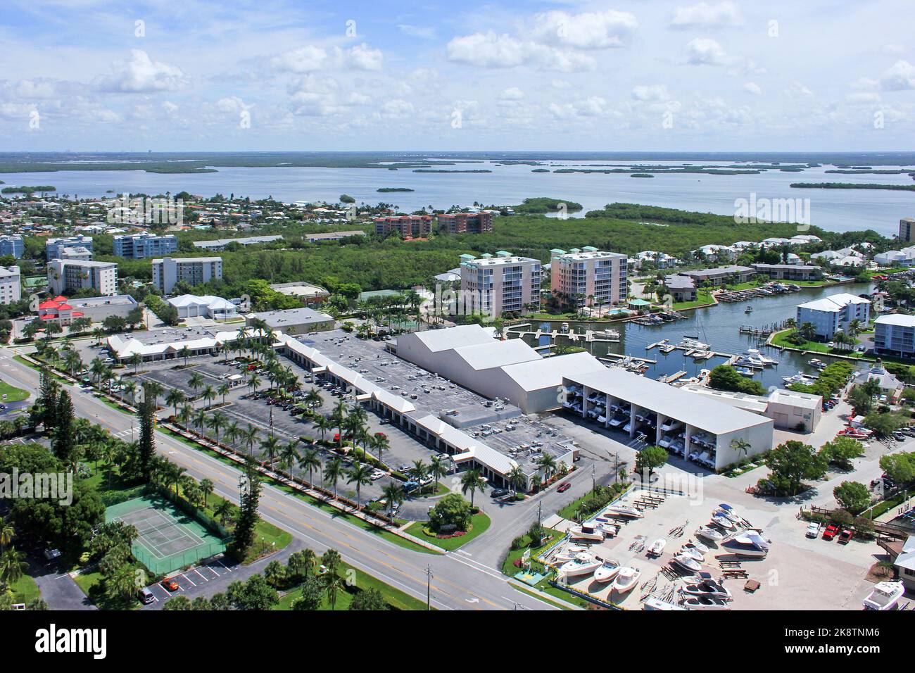 Fort Myers Beach Sanibel captiva avant l'ouragan Ian Banque D'Images