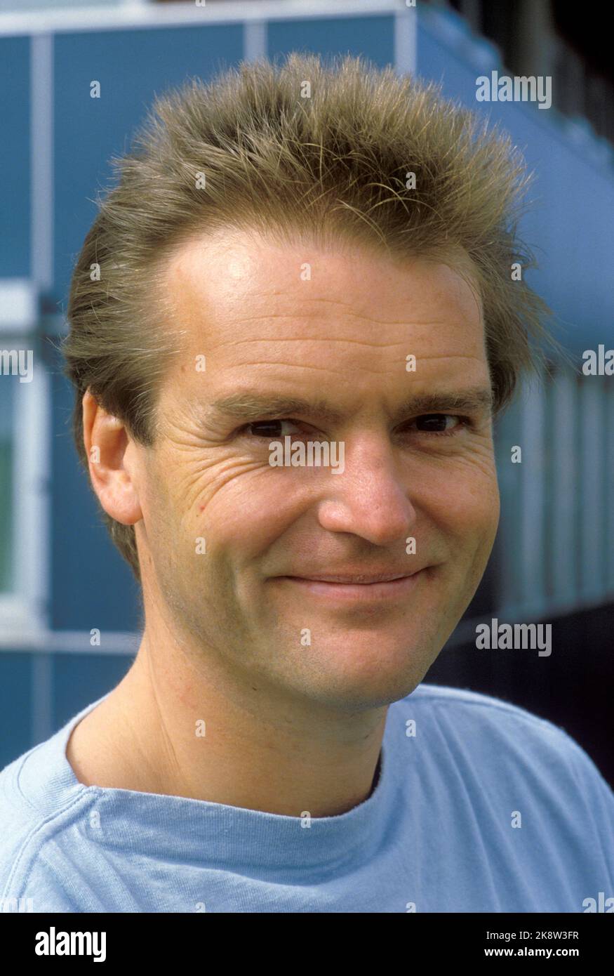 Oslo 19850816: Acteur Lars Mjøen. Photo: Henrik Laurvik / NTB Banque D'Images