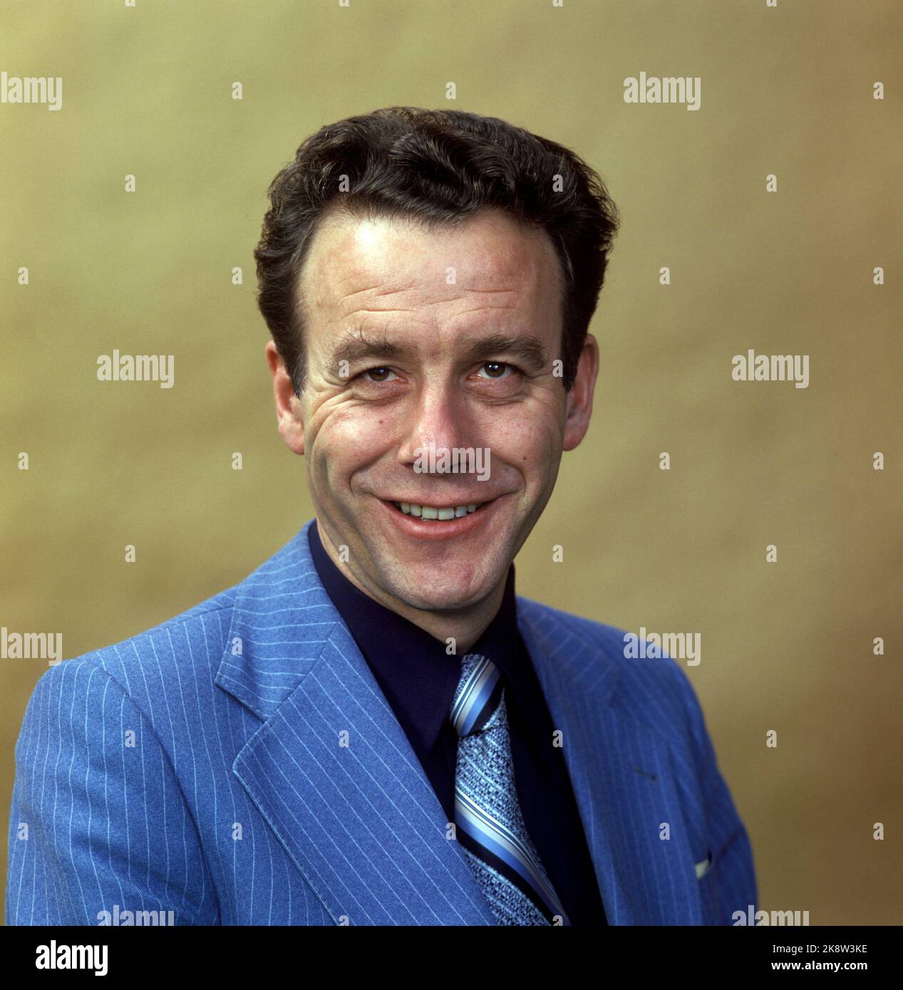 Oslo novembre 1977 politicien reiulf steen Banque de photographies et d ...