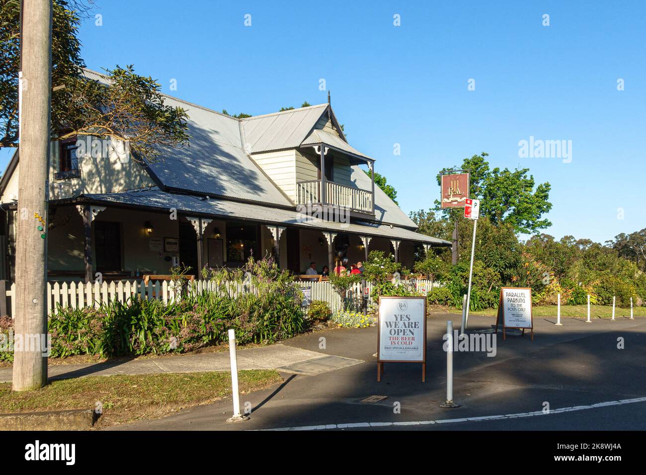 Le Royal Cricketers Arms Inn dans la banlieue ouest de Sydney de Prospect, Nouvelle-Galles du Sud Banque D'Images