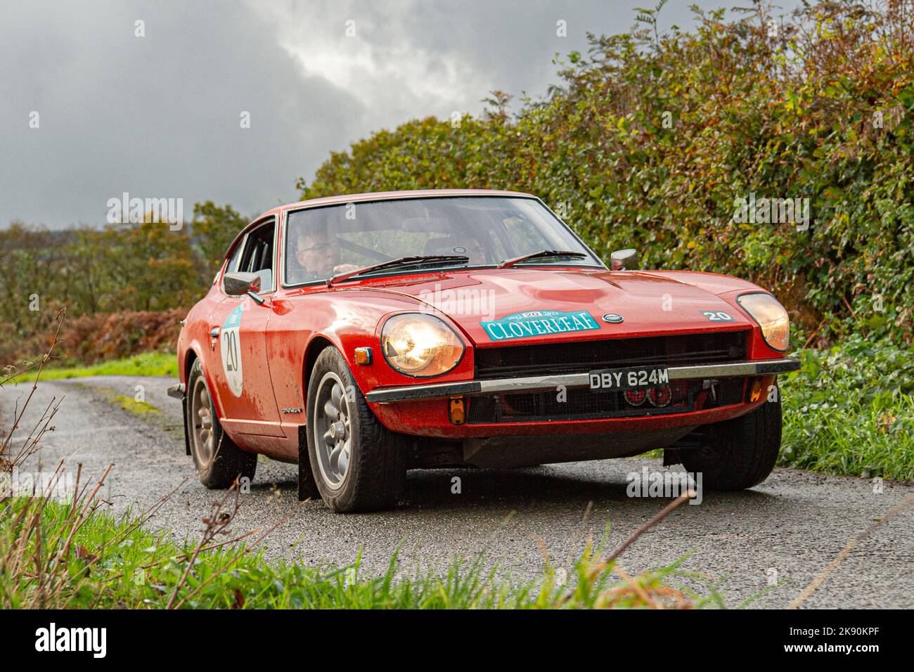 Voiture classique vintage Datsun 240Z Banque D'Images