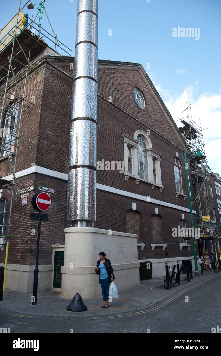 Brick Lane Jamme Mosque, Tower Hamlets, East End, Londres - il y a un grand nombre d'immigrants islamiques dans l'East End de Londres et plusieurs mosquées Banque D'Images