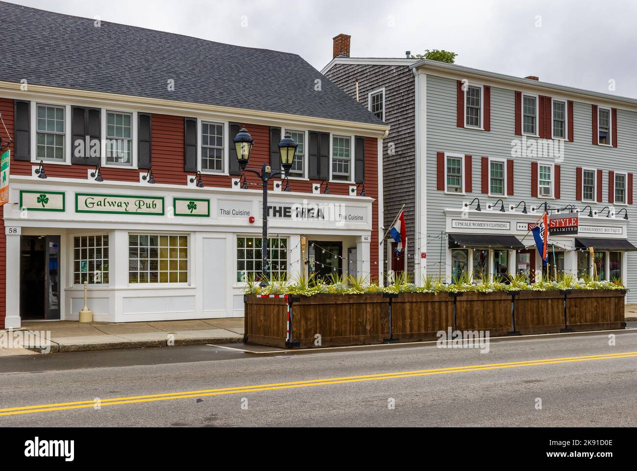 Plymouth, Massachusetts, ÉtatsUnis 12 septembre 2022 magasins et
