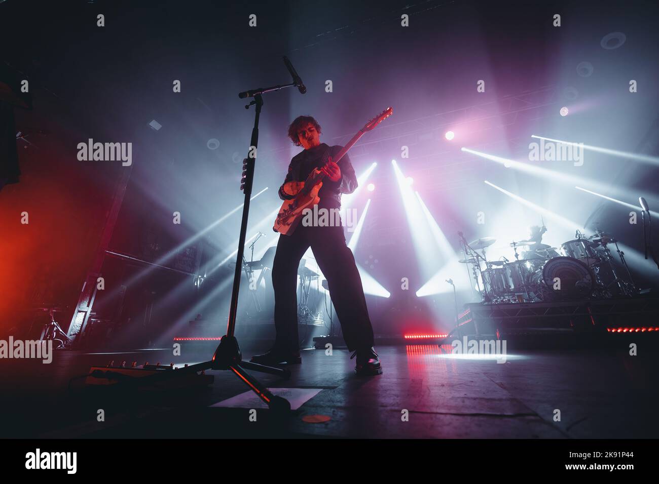 BARCELONE - octobre 17 : l'ère du pilote (duo de musique américain composé des frères Rocky et Ross Lynch) se joue sur scène à Razzmatazz sur 17 octobre 2022 Banque D'Images