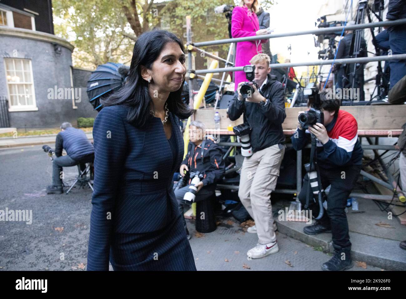 PHOTO:JEFF GILBERT 25th octobre 2022 Downing Street, Londres, Royaume-Uni les ministres conservateurs arrivent pour être informés de leurs positions dans Downing Street, alors que Rishi Sunak forme son gouvernement. Banque D'Images