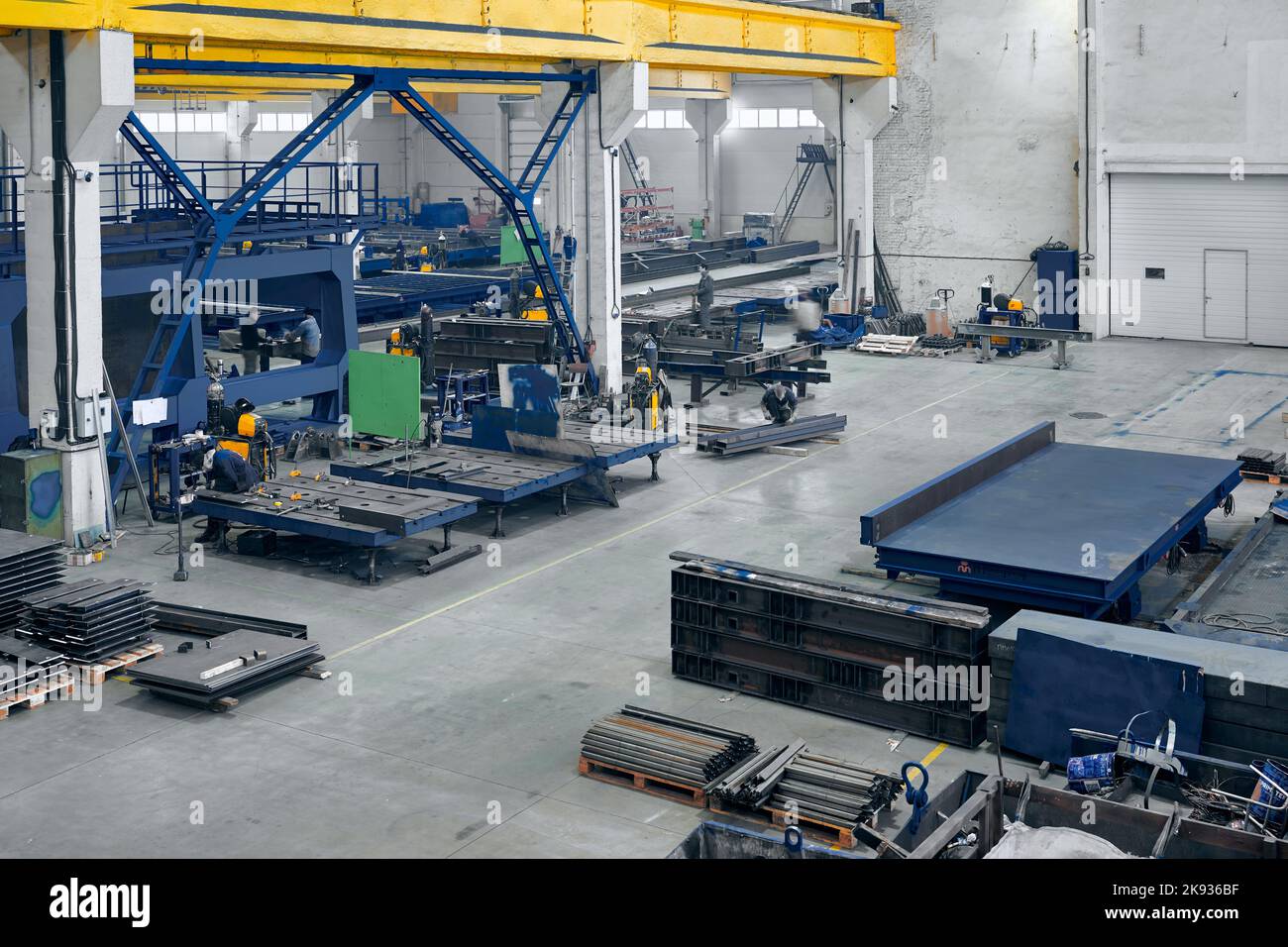 Département de petits détails de soudage et d'assemblage à l'usine Banque D'Images