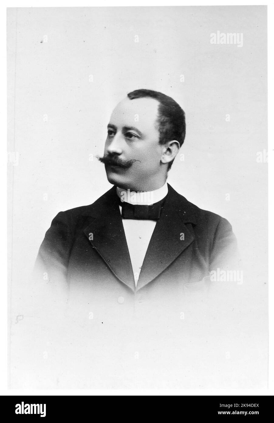 Rédacteur de station N. Anton Öhrstrand. Banque D'Images