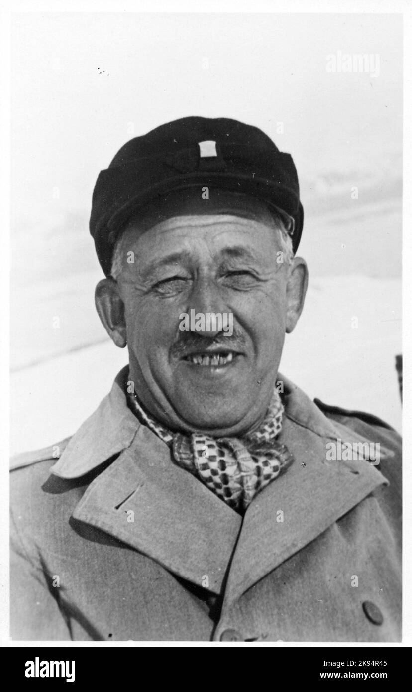 Inspecteur de station S W Nordling. Banque D'Images