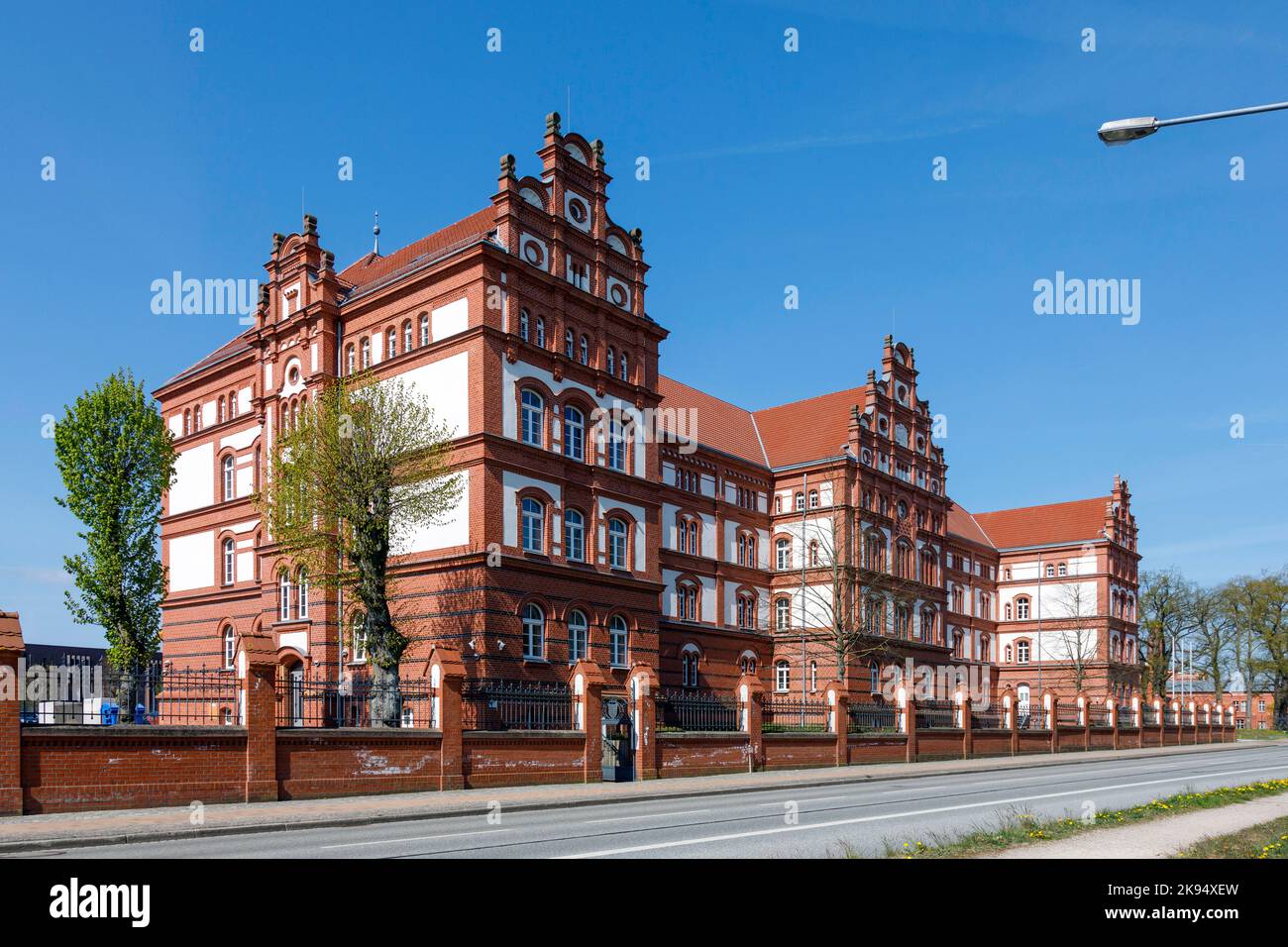 Ancien nouveau caserne d'artillerie à Johannes-Stoelling-Strasse 21 à Schwerin, Office d'Etat pour la protection de la Constitution Banque D'Images