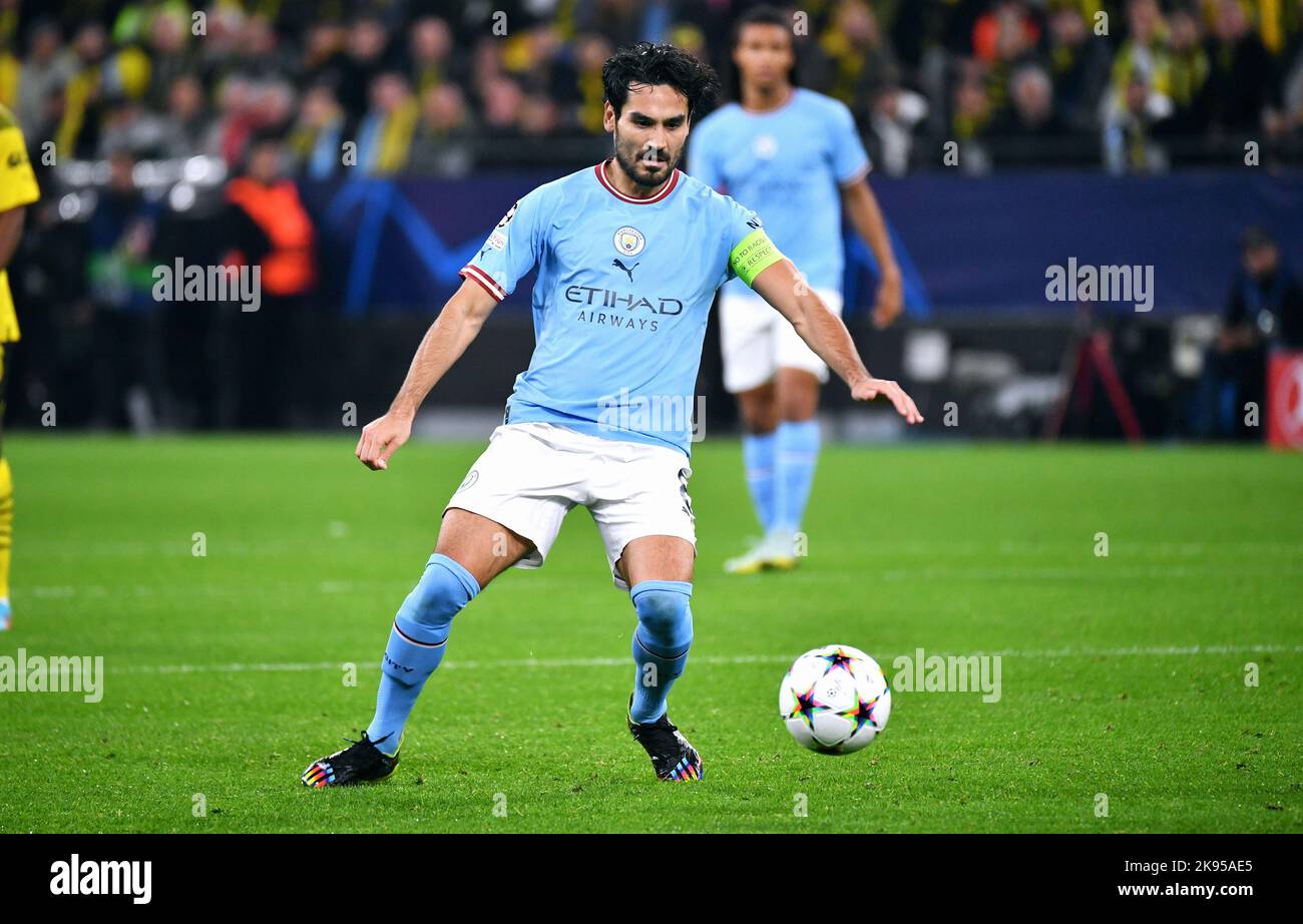 Ligue des champions de l'UEFA, signal Iduna Park Dortmund, Bor. Dortmund contre Manchester City ; Banque D'Images