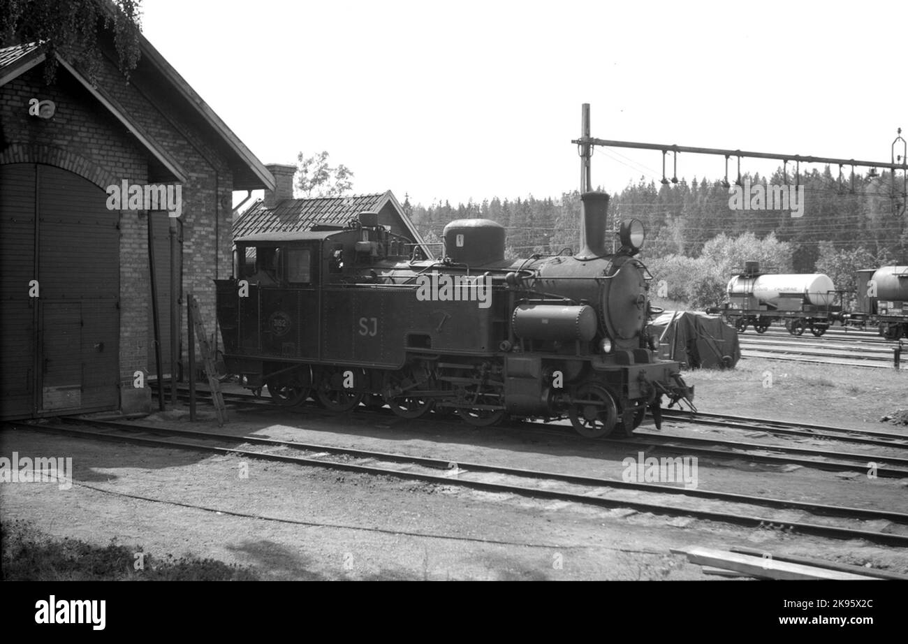 Les chemins de fer de l'État, SJ N6P 3162. À l'origine, les chemins de fer d'Östergötlands du nord, Nöjen Lok 15. Banque D'Images