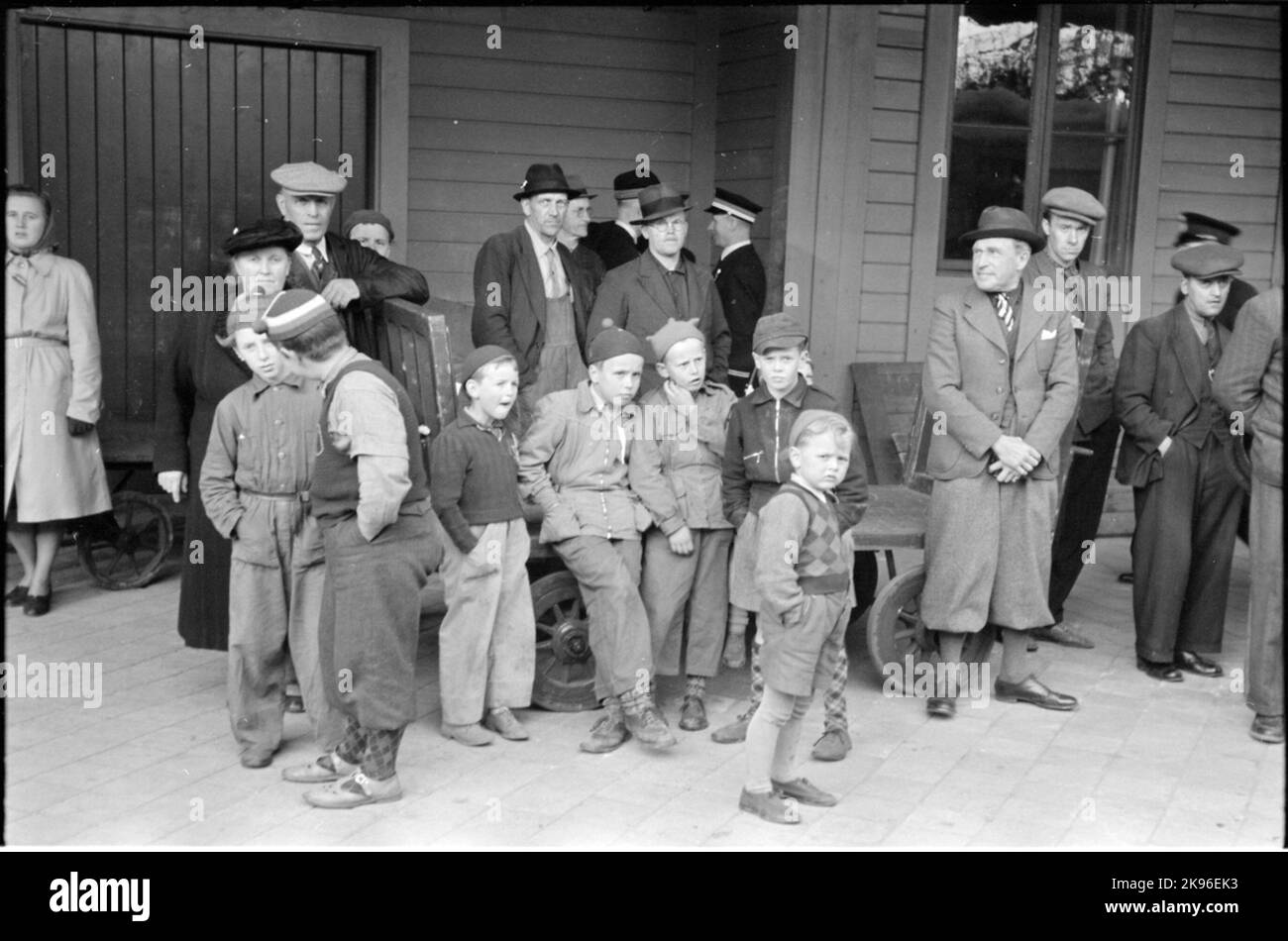 Prisonniers de guerre norvégiens, libérés du camp de détention nazi de