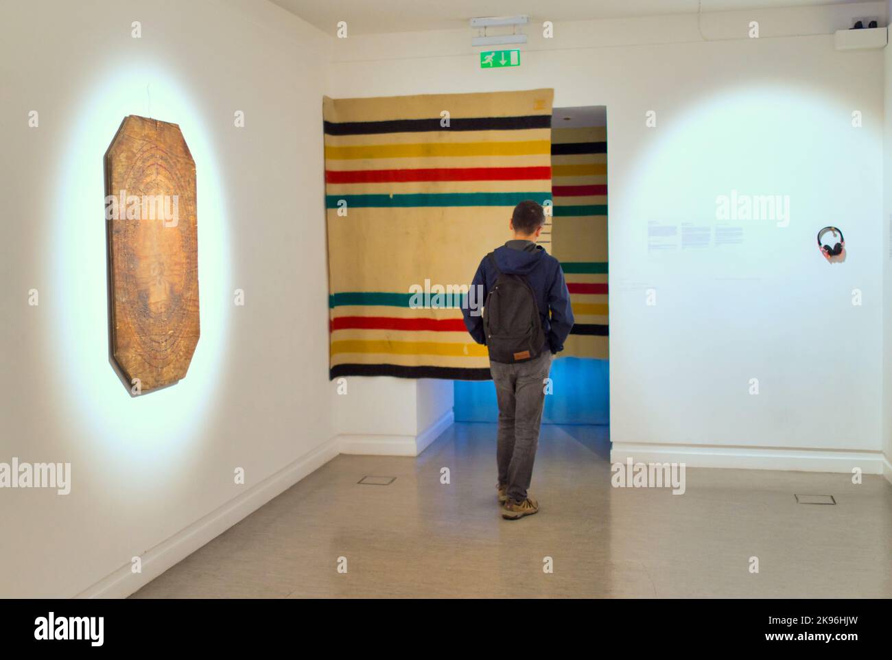 Musée de Glasgow moderne ou intérieur DE GOMA Banque D'Images