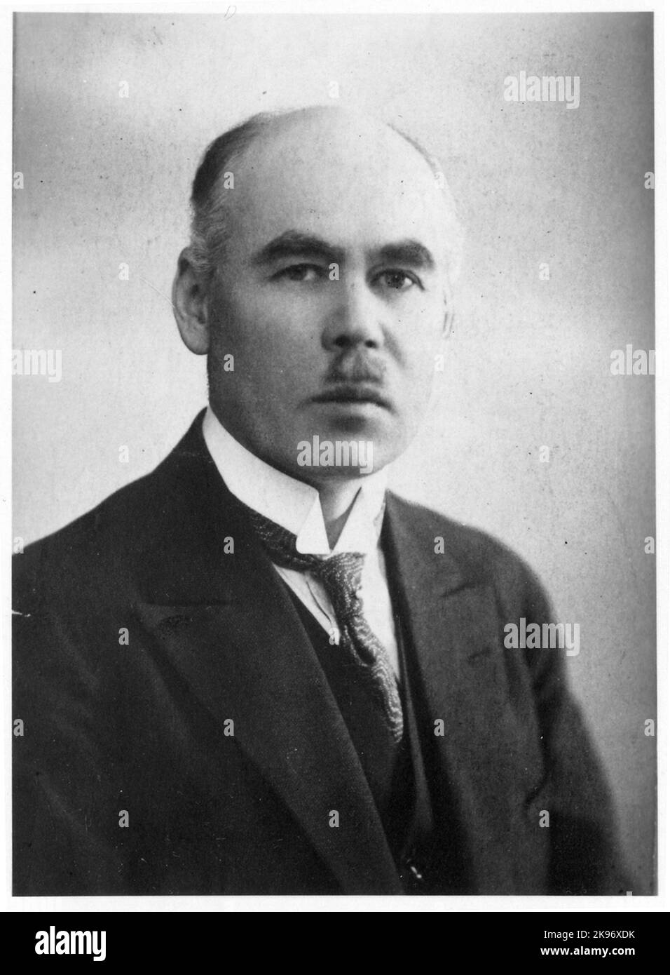 Directeur de district Axel Lennart Påhlson. Banque D'Images