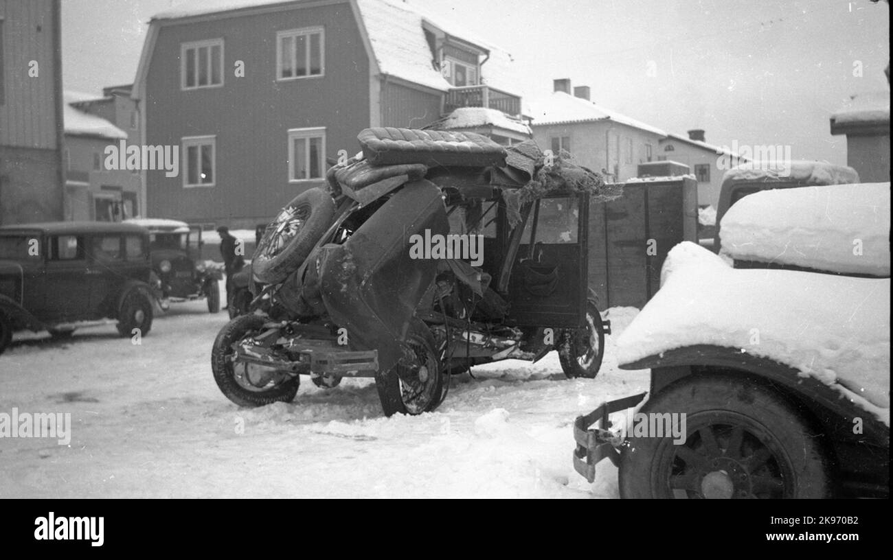 Voiture U 2476, en train Banque D'Images