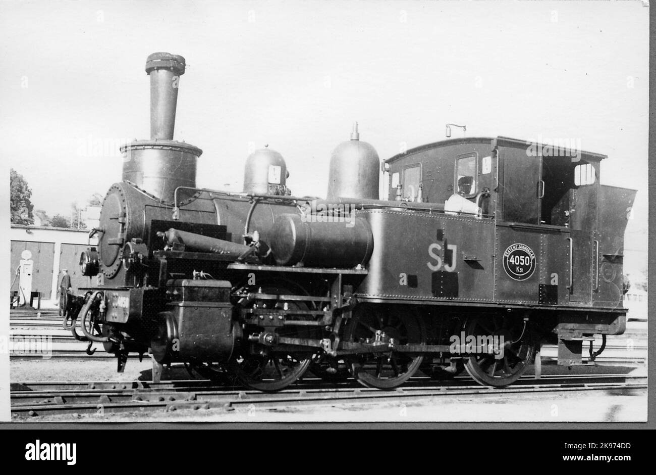 Chemins de fer d'État, SJ K3T 4050. Banque D'Images