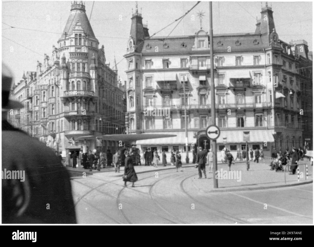 Hôtel Anglais à Stockholm. Banque D'Images