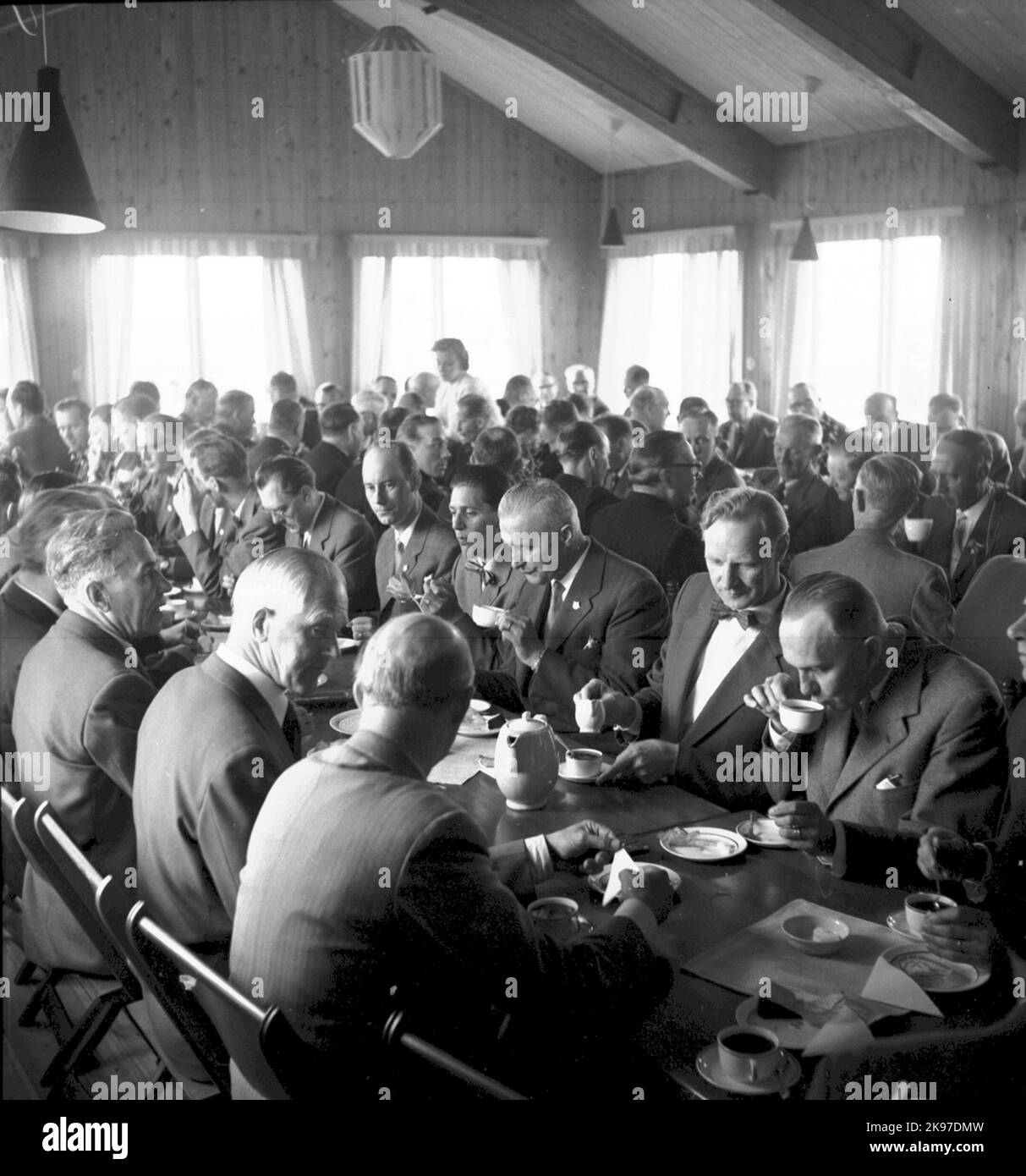 Première ligne de train électrique Härnösand - Solefteå - Långsele Banque D'Images