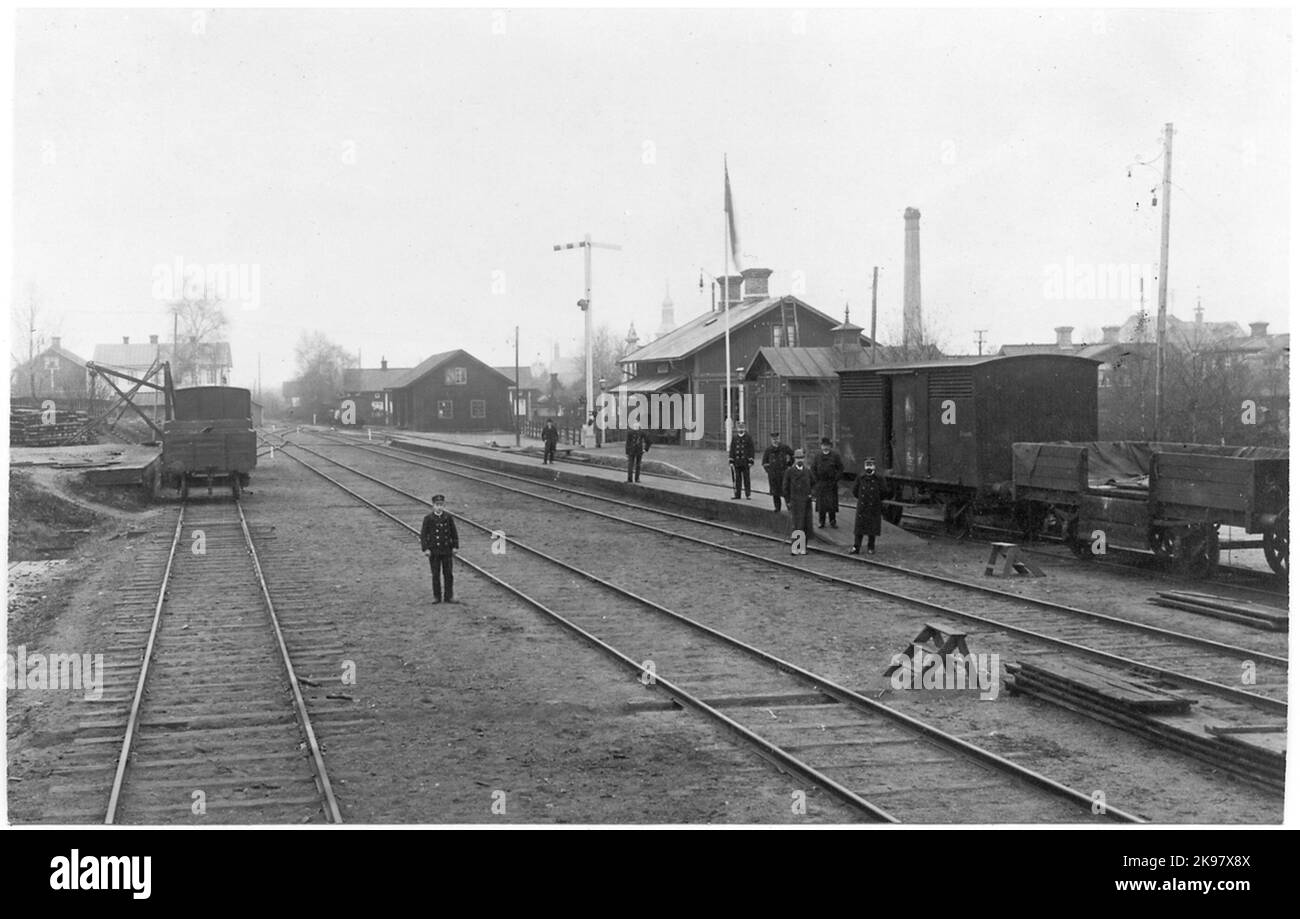 Station Falun N. Banque D'Images