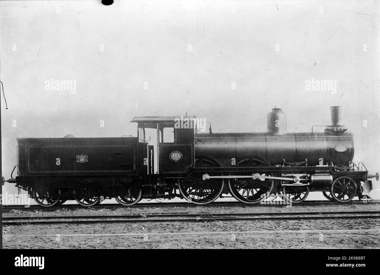 Chemins de fer d'État, SJ CC 463 Banque D'Images