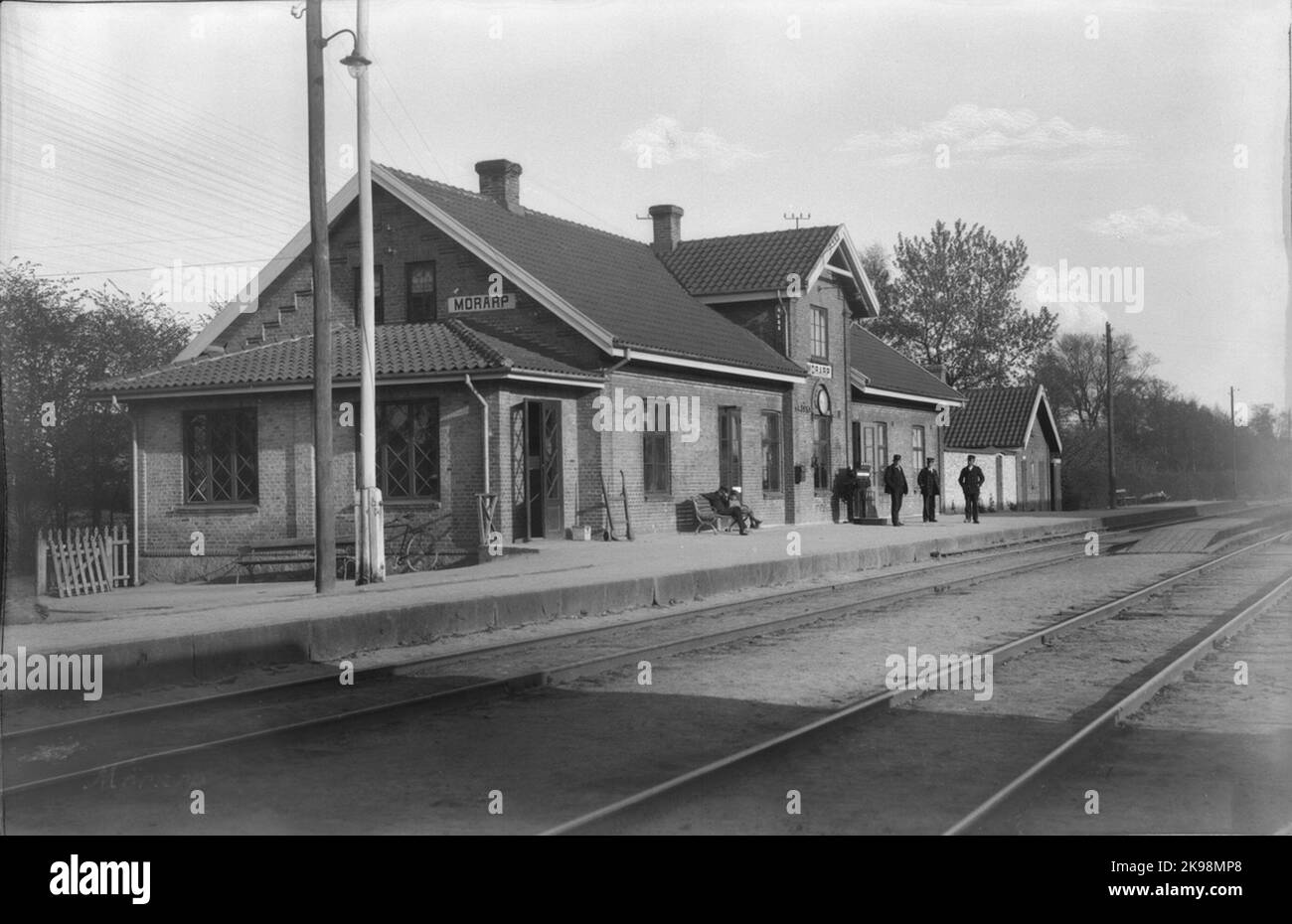 Site d'exploitation, construit en 1875. Banque D'Images