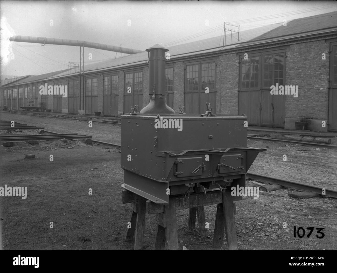 Cuisinière pour faire cuire la voiture Banque D'Images
