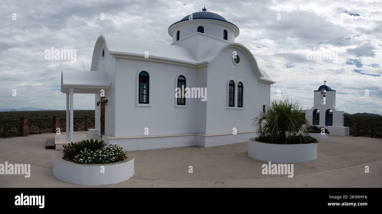 Chapelle orthodoxe grecque du prophète Elias Banque D'Images