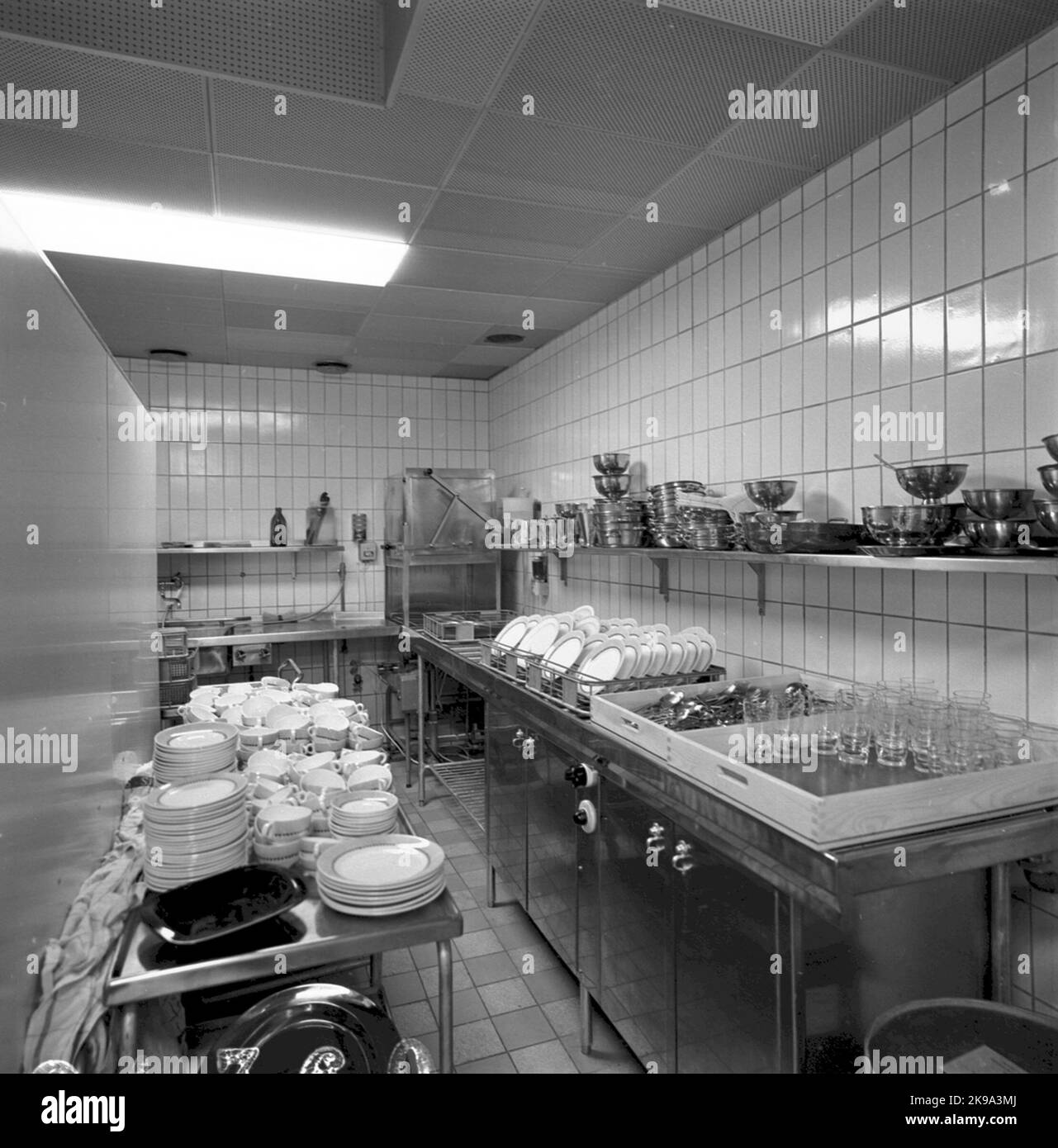 Fjällgården, Åre, Département de cuisine Banque D'Images