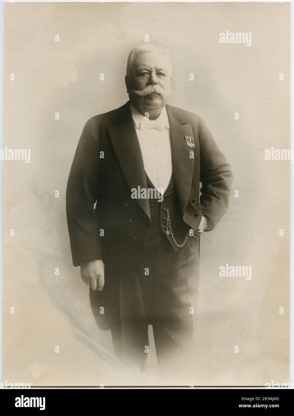 Anton Ohlsson a été membre adjoint du conseil d'administration de 1883 à 1891, membre du conseil d'administration de 1891 à 1893, vice-président de 1893 à 1907, président de 1907-1917 Banque D'Images