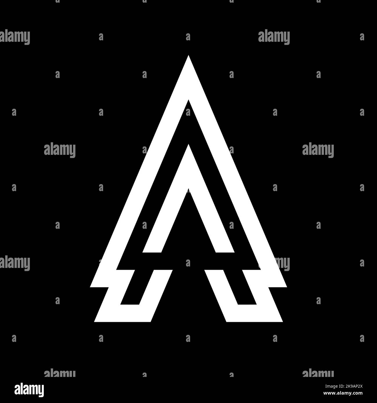 Lettre a logo. Image de marque vecteur d'entreprise une icône et un logo. Illustration de Vecteur Lettre a logo. Image de marque vecteur d'entreprise une icône et un logo. Illustration de Vecteur