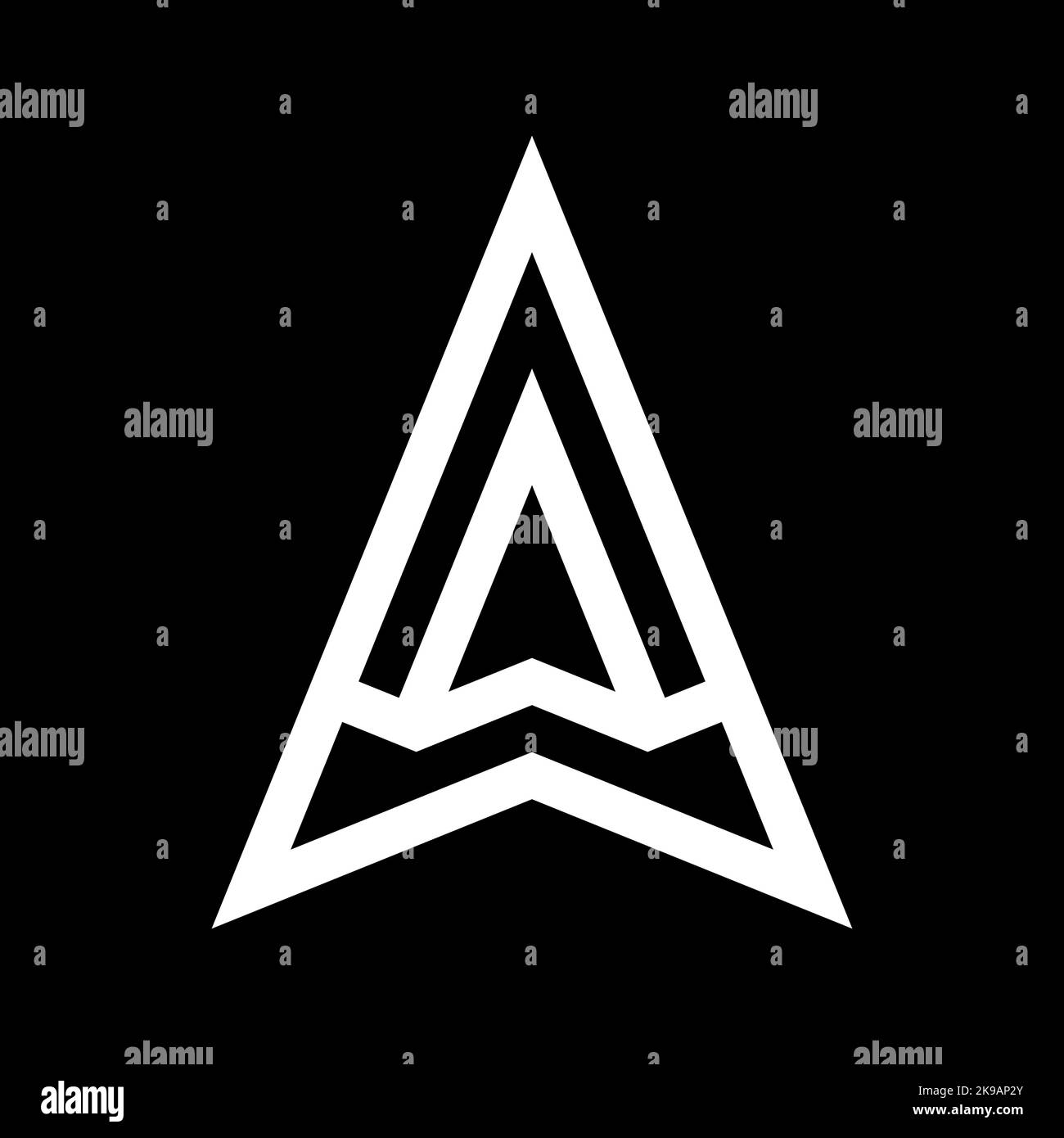 Lettre a logo. Image de marque vecteur d'entreprise une icône et un logo. Illustration de Vecteur Lettre a logo. Image de marque vecteur d'entreprise une icône et un logo. Illustration de Vecteur