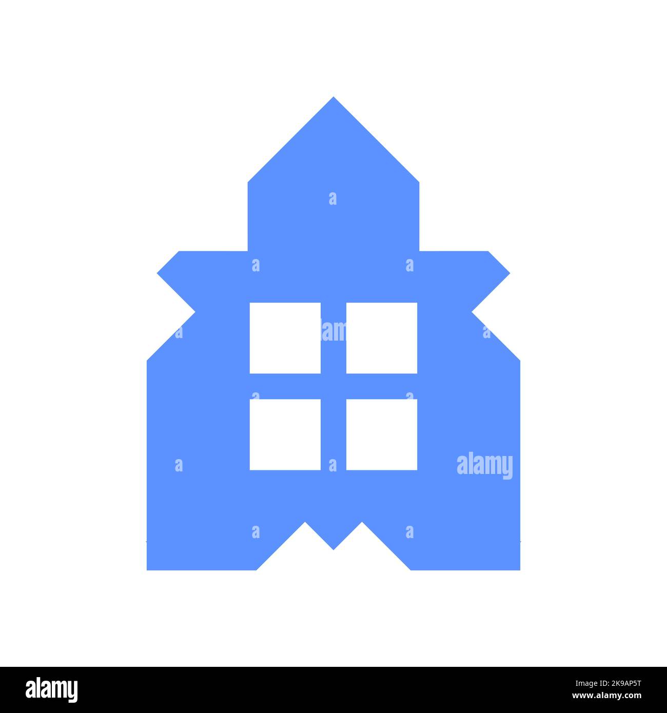 Design moderne et élégant du logo de la maison, vecteur de l'icône de la maison Illustration de Vecteur