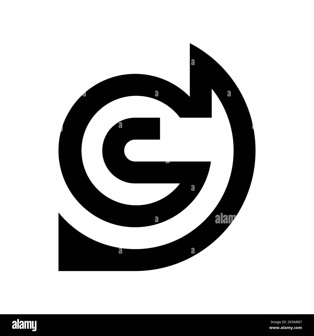 Design moderne du logo lettre G, modèle d'icône pour votre entreprise Illustration de Vecteur Design moderne du logo lettre G, modèle d'icône pour votre entreprise Illustration de Vecteur