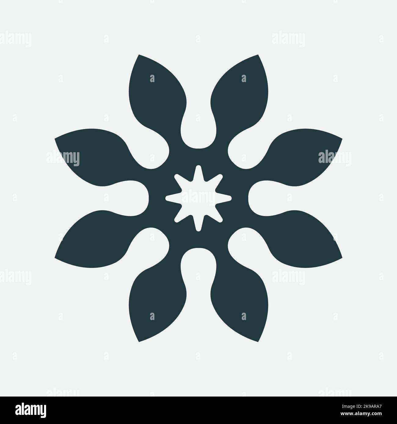 Abstrait élégant logo fleur, modèle de conception de vecteur d'icône Illustration de Vecteur Abstrait élégant logo fleur, modèle de conception de vecteur d'icône Illustration de Vecteur