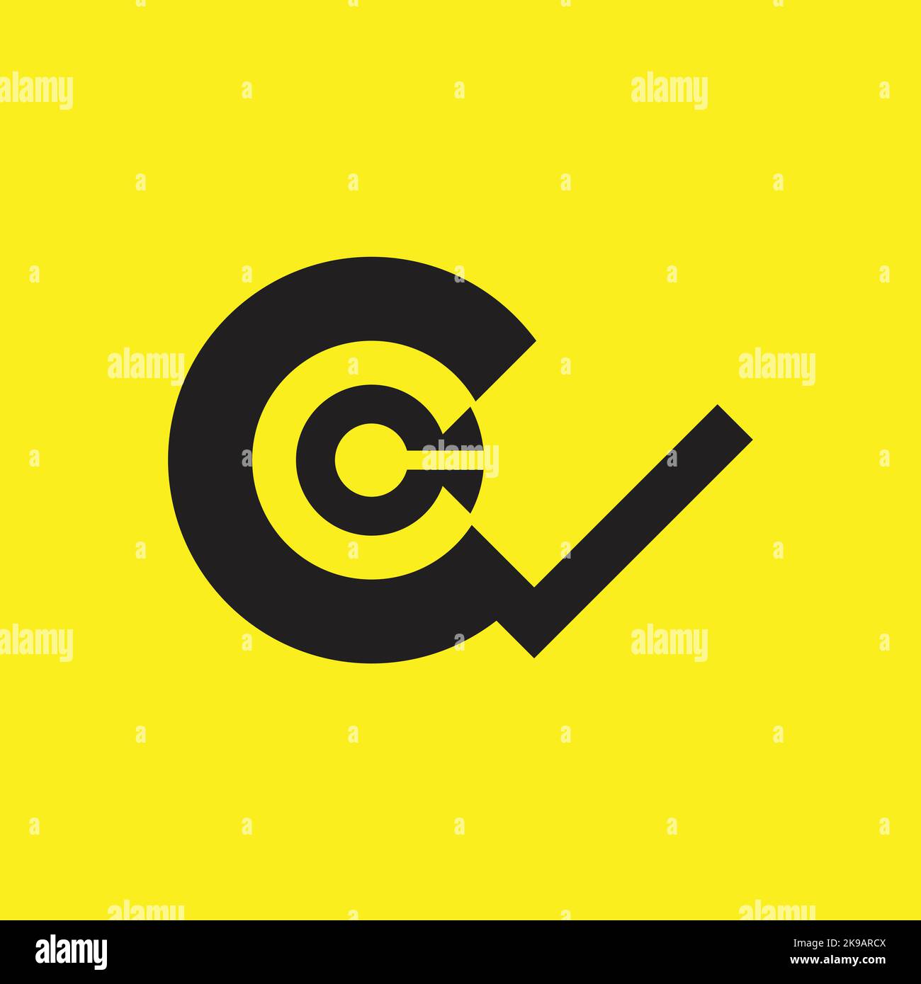 Logo lettre C avec modèle vectoriel d'icône à carreaux. Illustration de Vecteur Logo lettre C avec modèle vectoriel d'icône à carreaux. Illustration de Vecteur