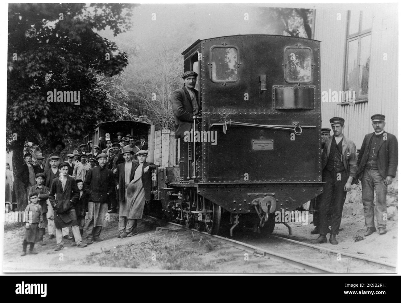 Glalava Glasbruks Lok 2 « Glafa ». Banque D'Images