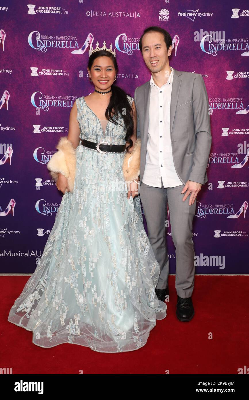 Sydney, Australie. 27th octobre 2022. Nova ONAS arrive sur le tapis rouge de Cendrillon de Rodgers + Hammerstein au Sydney Lyric Theatre, 55 Pirama Road. Credit: Richard Milnes/Alamy Live News Banque D'Images