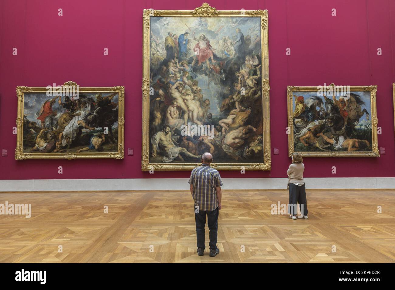 Musée Alte Pinakothek à Munich Banque D'Images