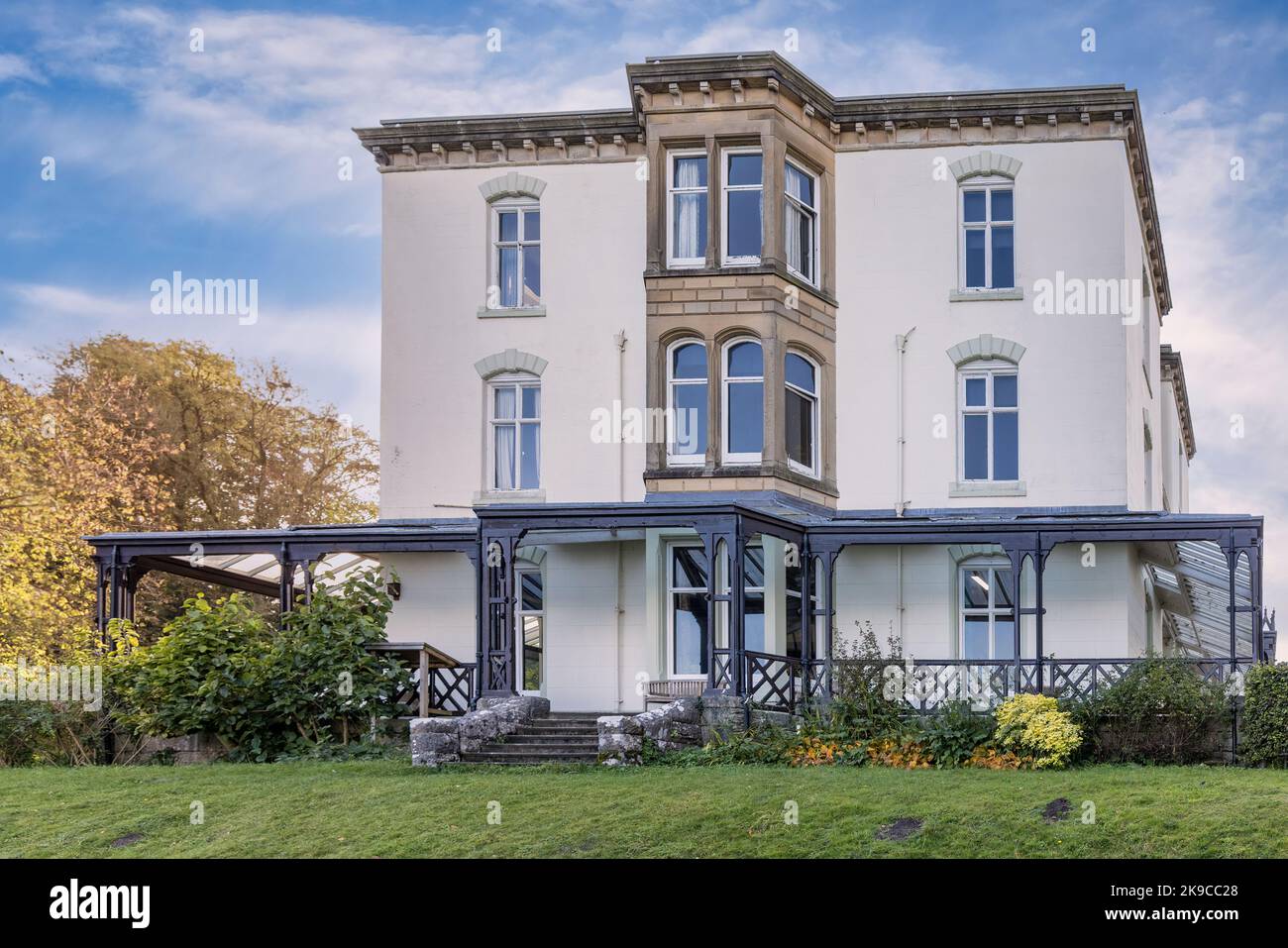 Castle Head, Field Studies Council à Grange Over Sands, Cumbria, Lake District, Royaume-Uni Banque D'Images