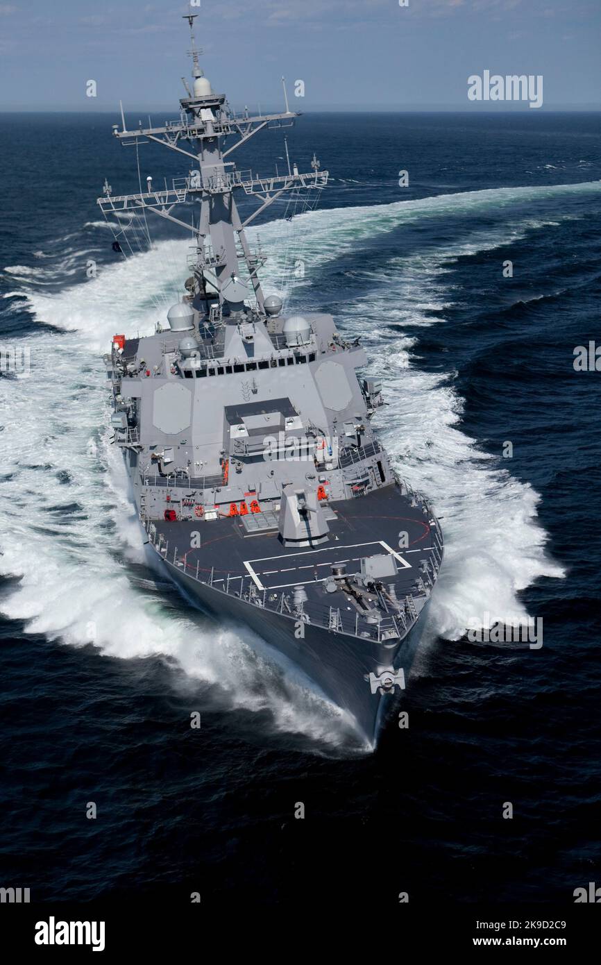 USS Jason Dunham (DDG-109) destroyer Arleigh de la classe Burke dans la marine des États-Unis. (DDG 109) Banque D'Images