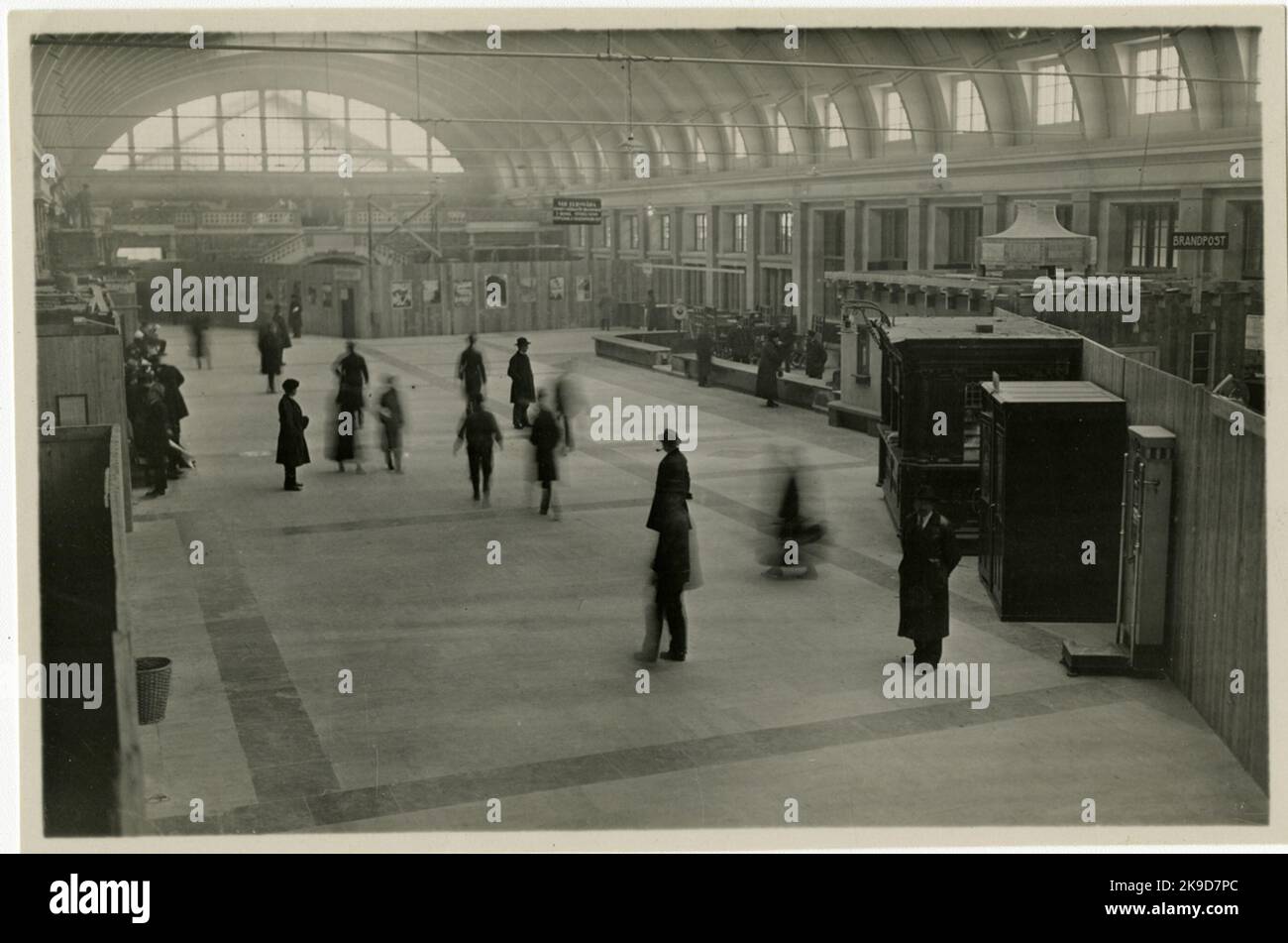 Stockholm Central, nouvelle salle d'attente sous le bâtiment. Banque D'Images