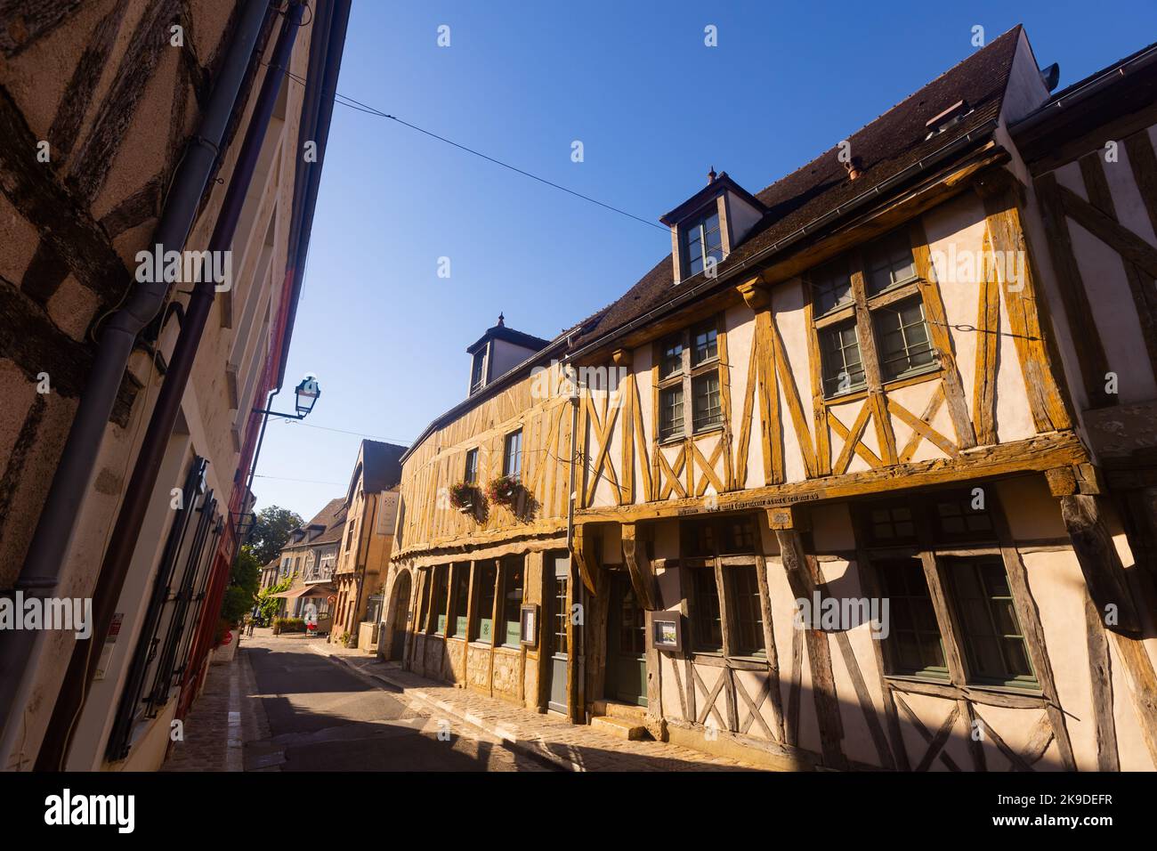 Centre historique de Provins, département de Seine-et-Marne, France Banque D'Images