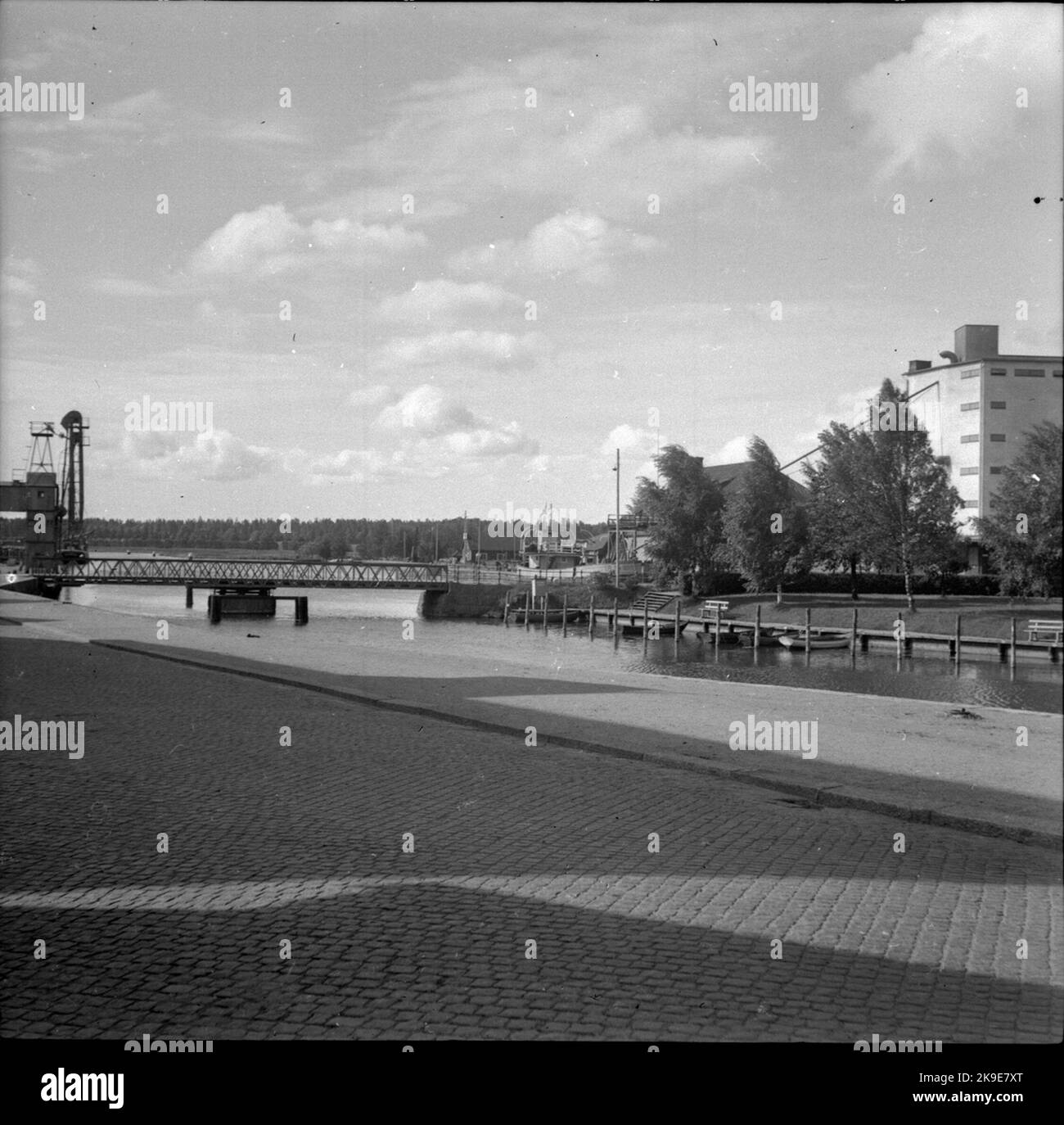 Nyköping. Le port. Banque D'Images Nyköping. Le port. Banque D'Images