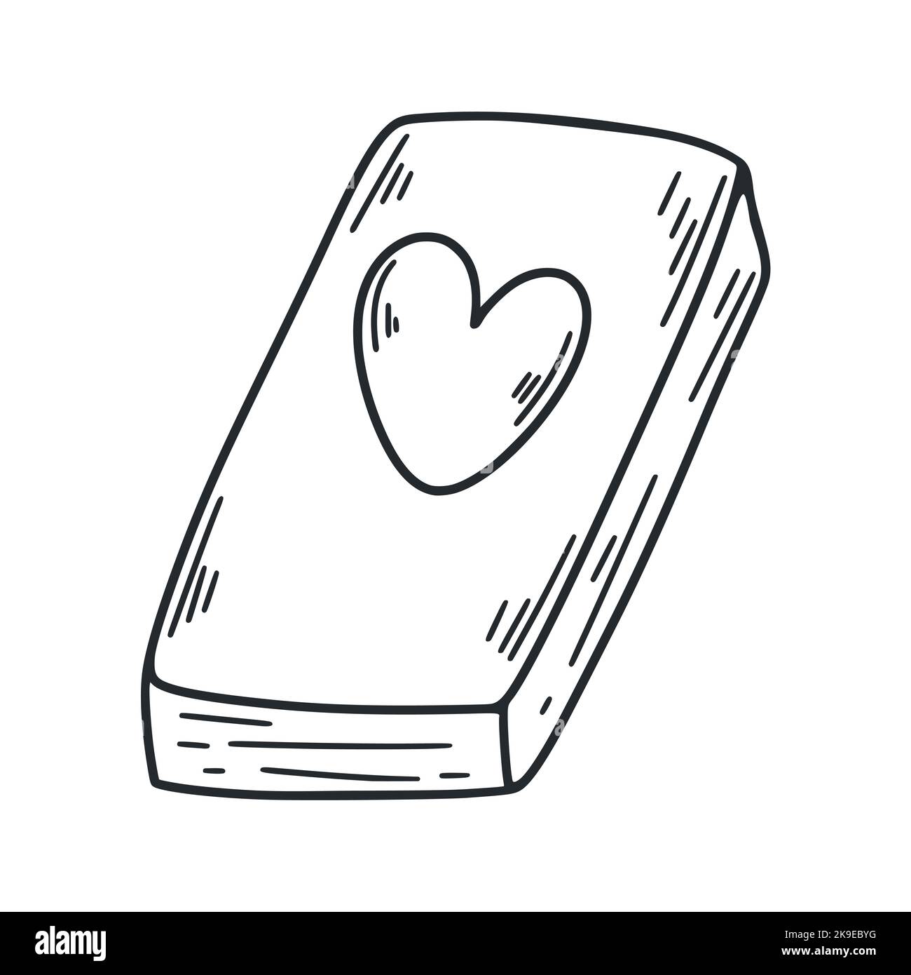 Doodle Book illustration Illustration de Vecteur