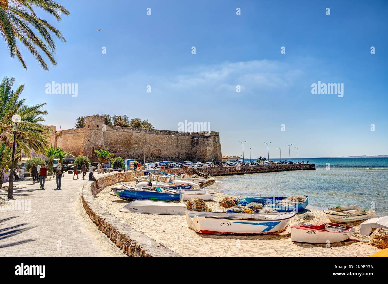 Hammamet, Tunisie Banque D'Images