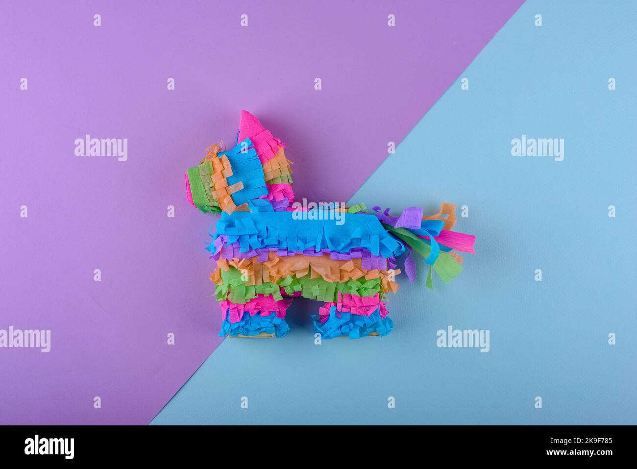 Pinata mexicain traditionnel en forme d'âne Banque D'Images