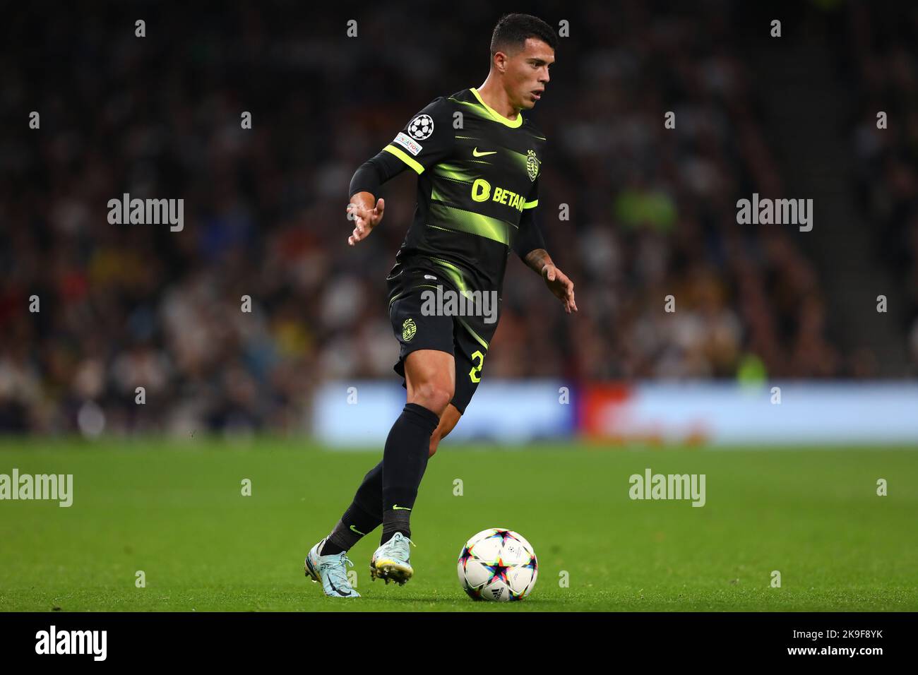 Pedro Porro de Sporting CP - Tottenham Hotspur v Sporting CP, UEFA Champions League, Tottenham Hotspur Stadium, Londres, Royaume-Uni - 26th octobre 2022 Banque D'Images