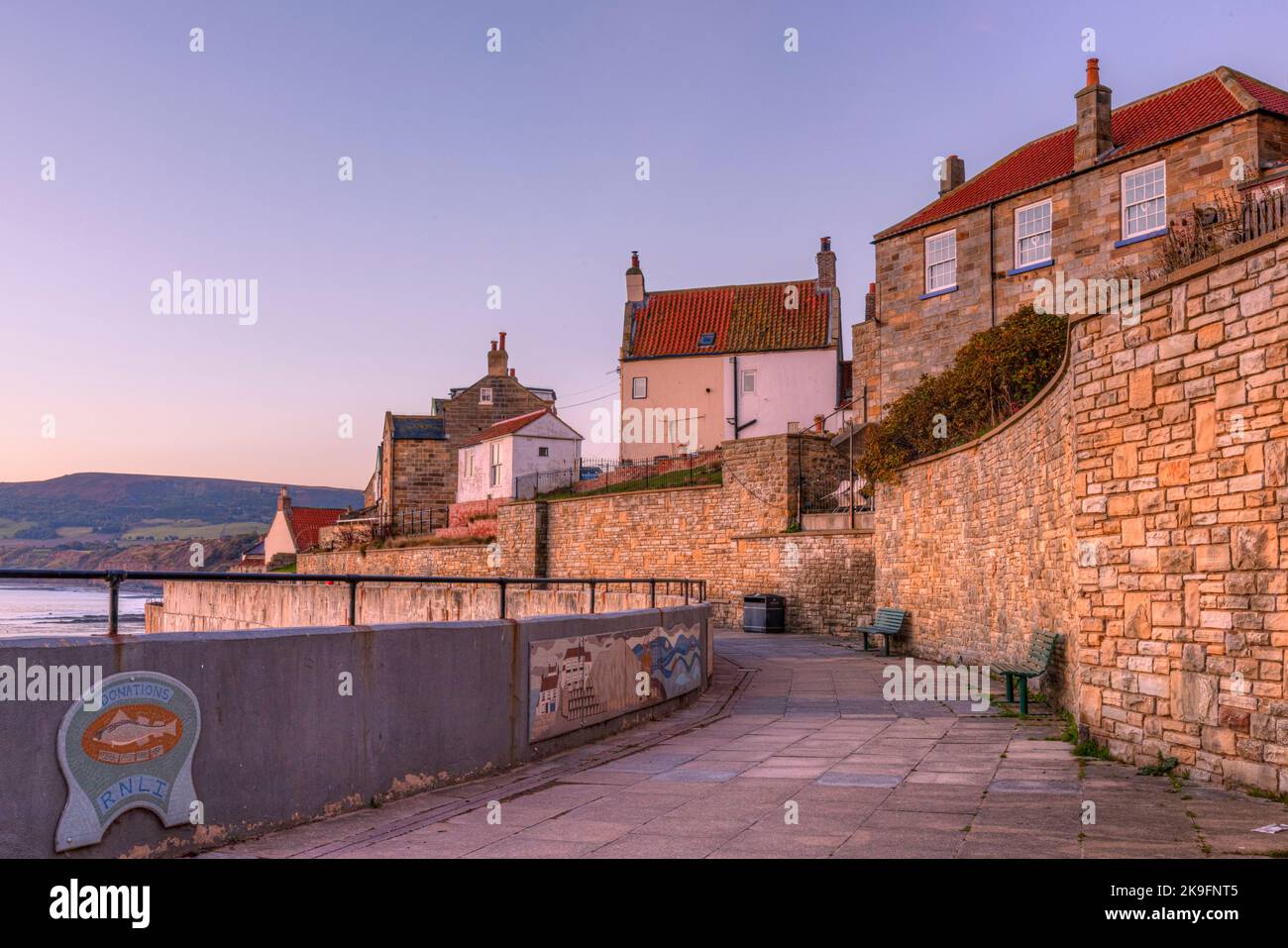Robin Hood's Bay, North Yorkshire, Angleterre, Royaume-Uni Banque D'Images