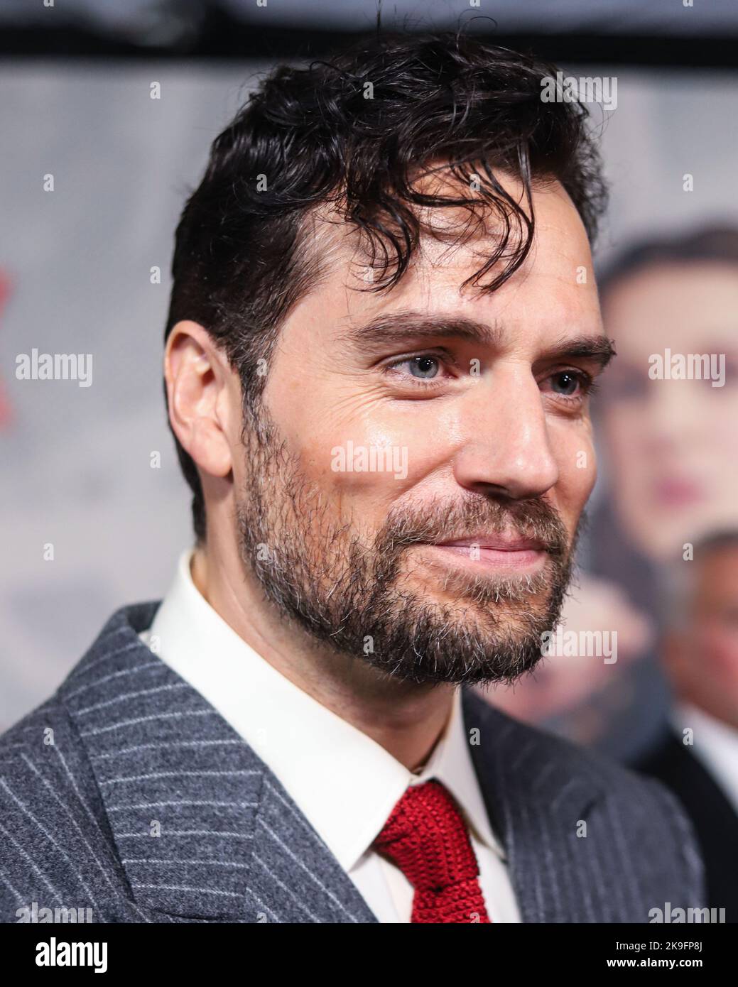 New York, États-Unis. 27th octobre 2022. MANHATTAN, NEW YORK CITY, NEW YORK, Etats-Unis - OCTOBRE 27 : l'acteur britannique Henry Cavill arrive à la première mondiale de Netflix 'Enola Holmes 2' qui s'est tenue au Paris Theatre sur 27 octobre 2022 à Manhattan, New York, Etats-Unis. (Photo de Jordan Hinton/image Press Agency) Credit: Image Press Agency/Alay Live News Banque D'Images