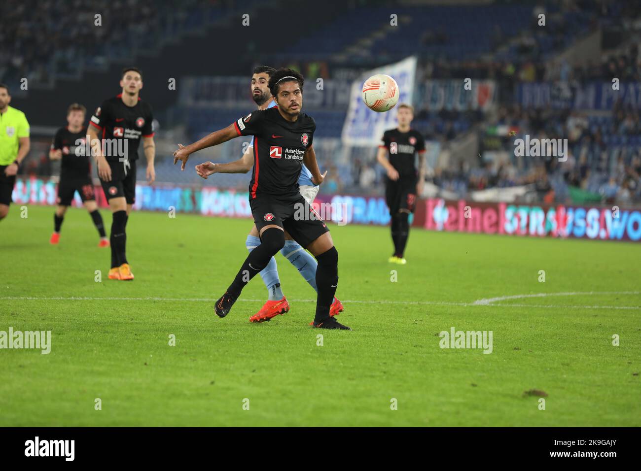 Rome, Latium, Italie. 27th octobre 2022. UEFA Europa League.Lazio - Midtjylland.dans cette photo: Evander (Credit image: © Paolo Pizzi/Pacific Press via ZUMA Press Wire) Credit: ZUMA Press, Inc./Alay Live News Banque D'Images